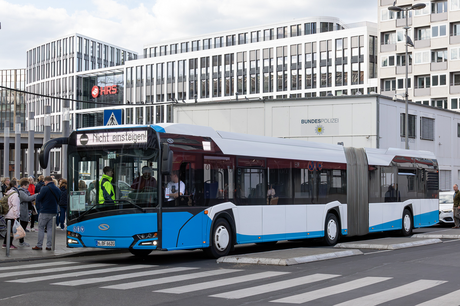 Бавария, Solaris Urbino IV 18 № N-BF 6620; Северный Рейн-Вестфалия — SEV · Linker Rhein · 02.05.2025 — 19.05.2025
