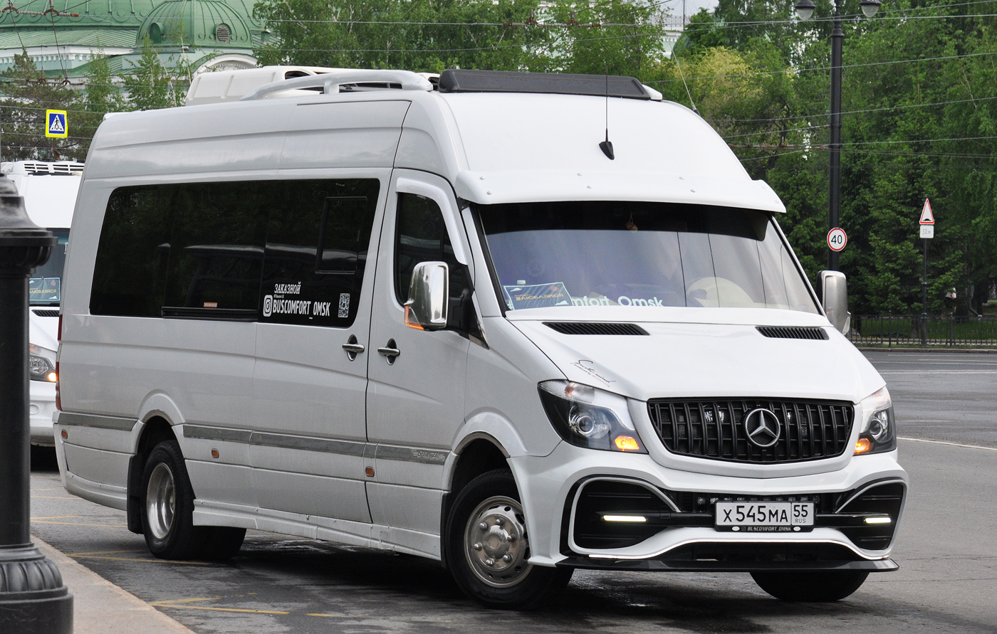 Омская область, Луидор-223602 (MB Sprinter) № Х 545 МА 55
