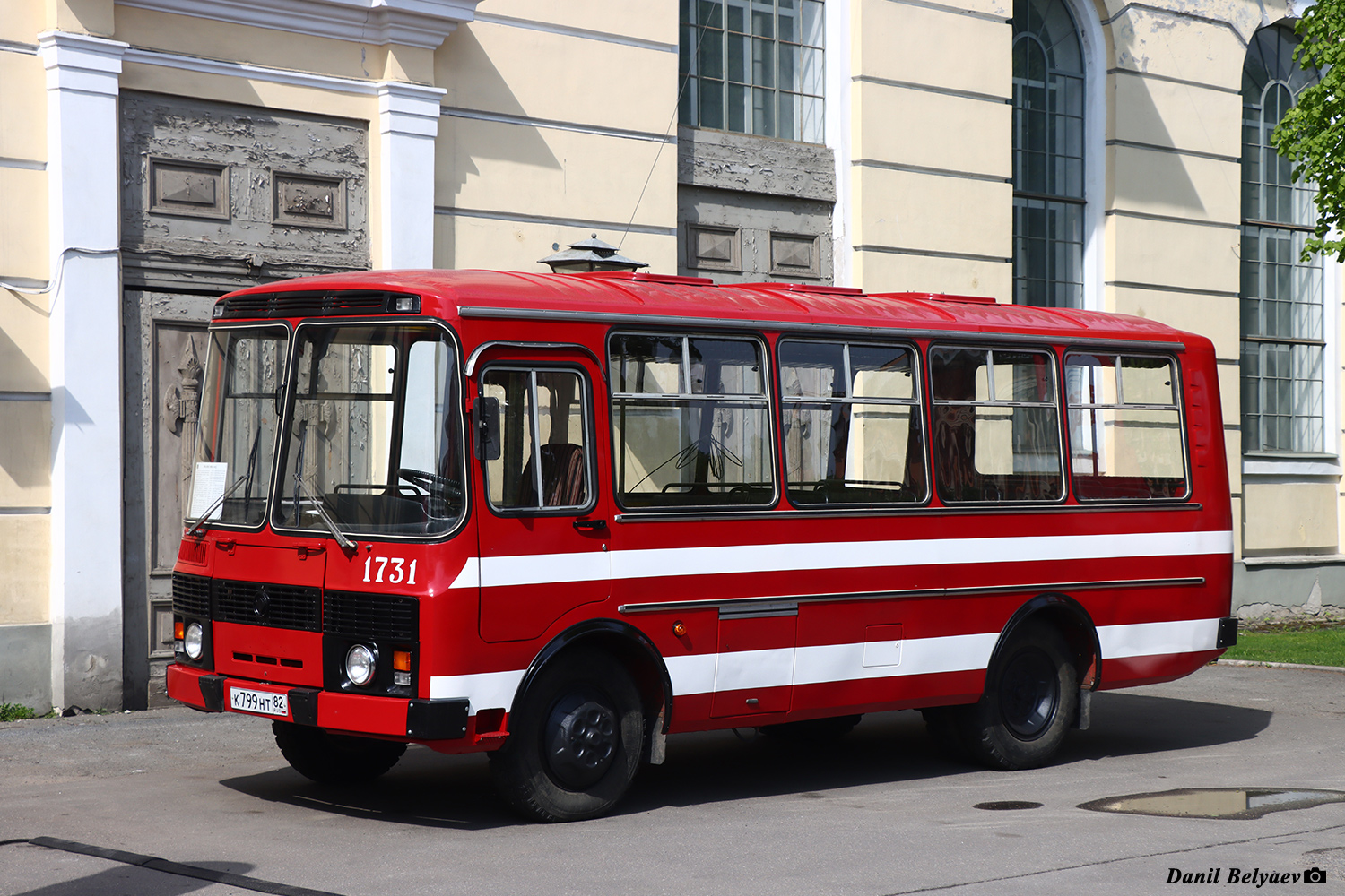 Санкт-Петербург, ПАЗ-3205 (00) № 1731; Санкт-Петербург — VI Международный транспортный фестиваль "ТранспортФест-2025"