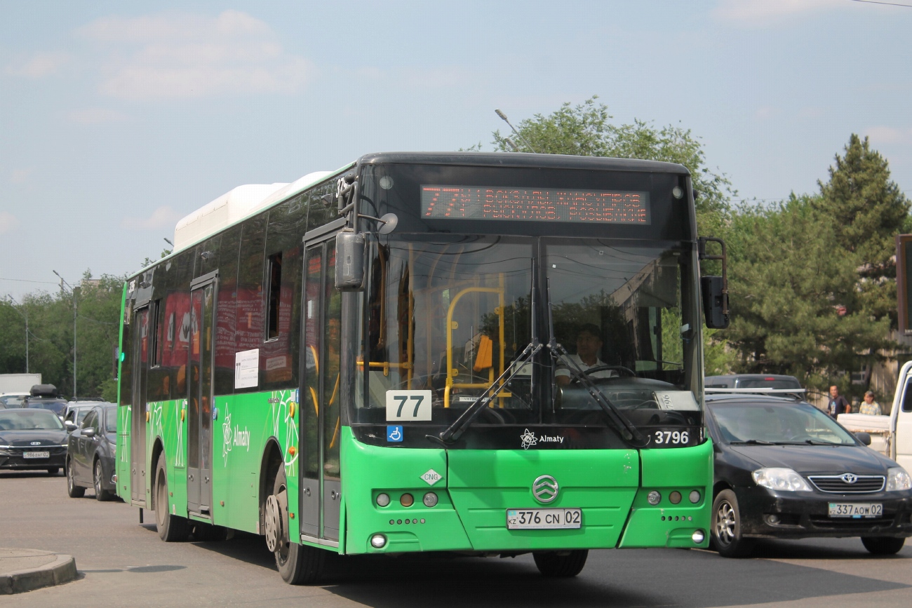 Алматы, Golden Dragon XML6125CN (Hyundai Trans Auto) № 3796