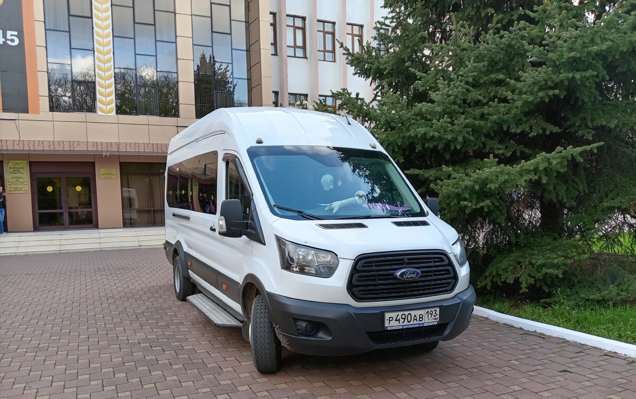 Краснодарский край, Ford Transit FBD [RUS] (X2F.ESG.) № Р 490 АВ 193