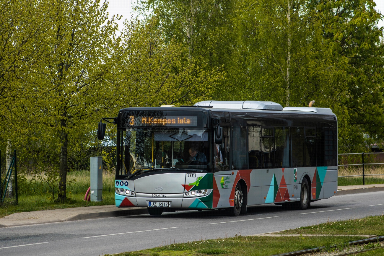 Латвия, Solaris Urbino III 12 № 8211
