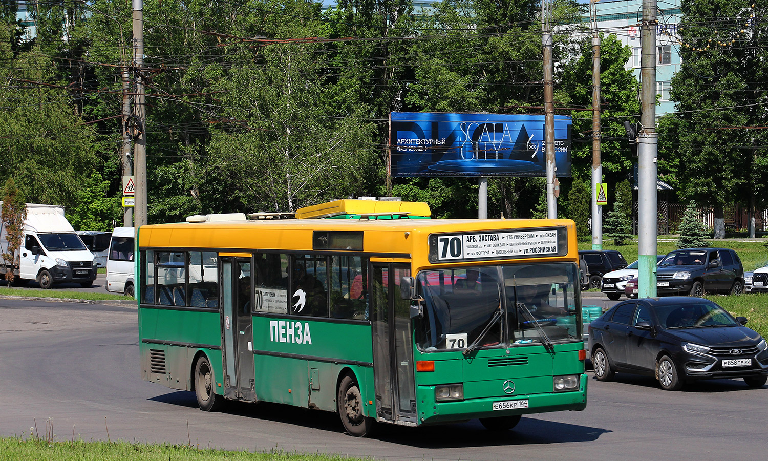 Пензенская область, Mercedes-Benz O405 № Е 656 КР 164