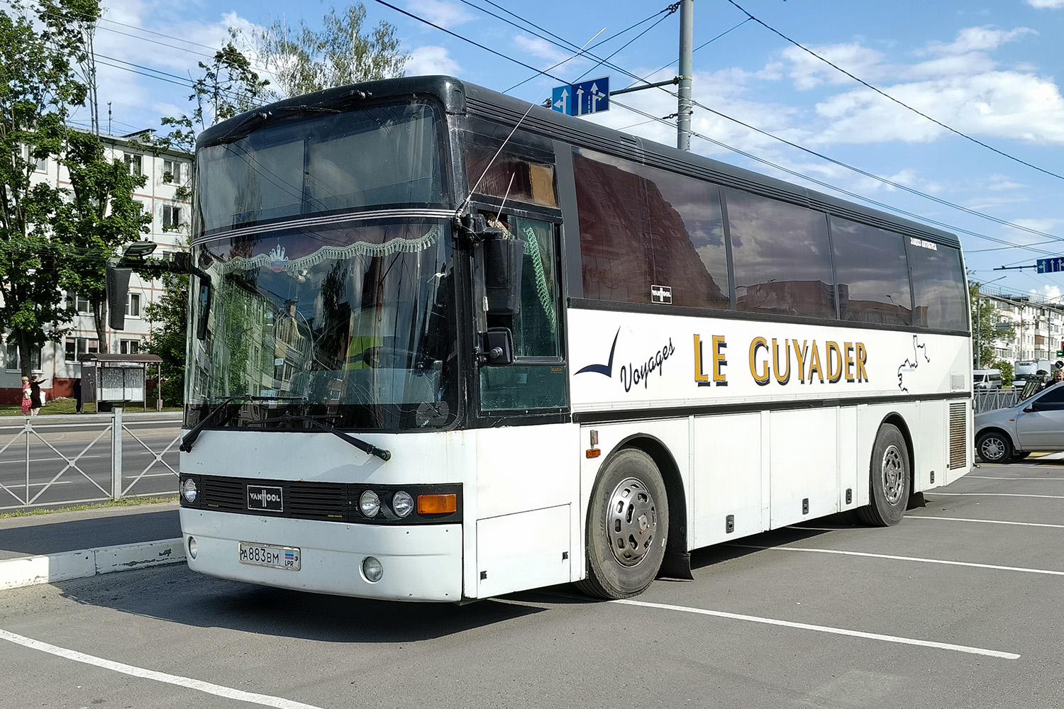 Луганская область, Van Hool T812 Alicron № А 883 ВМ LPR