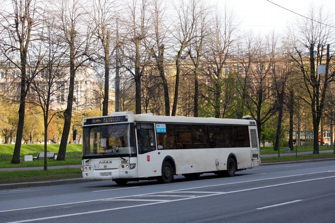 Санкт-Петербург, ЛиАЗ-5292.60 № 5286