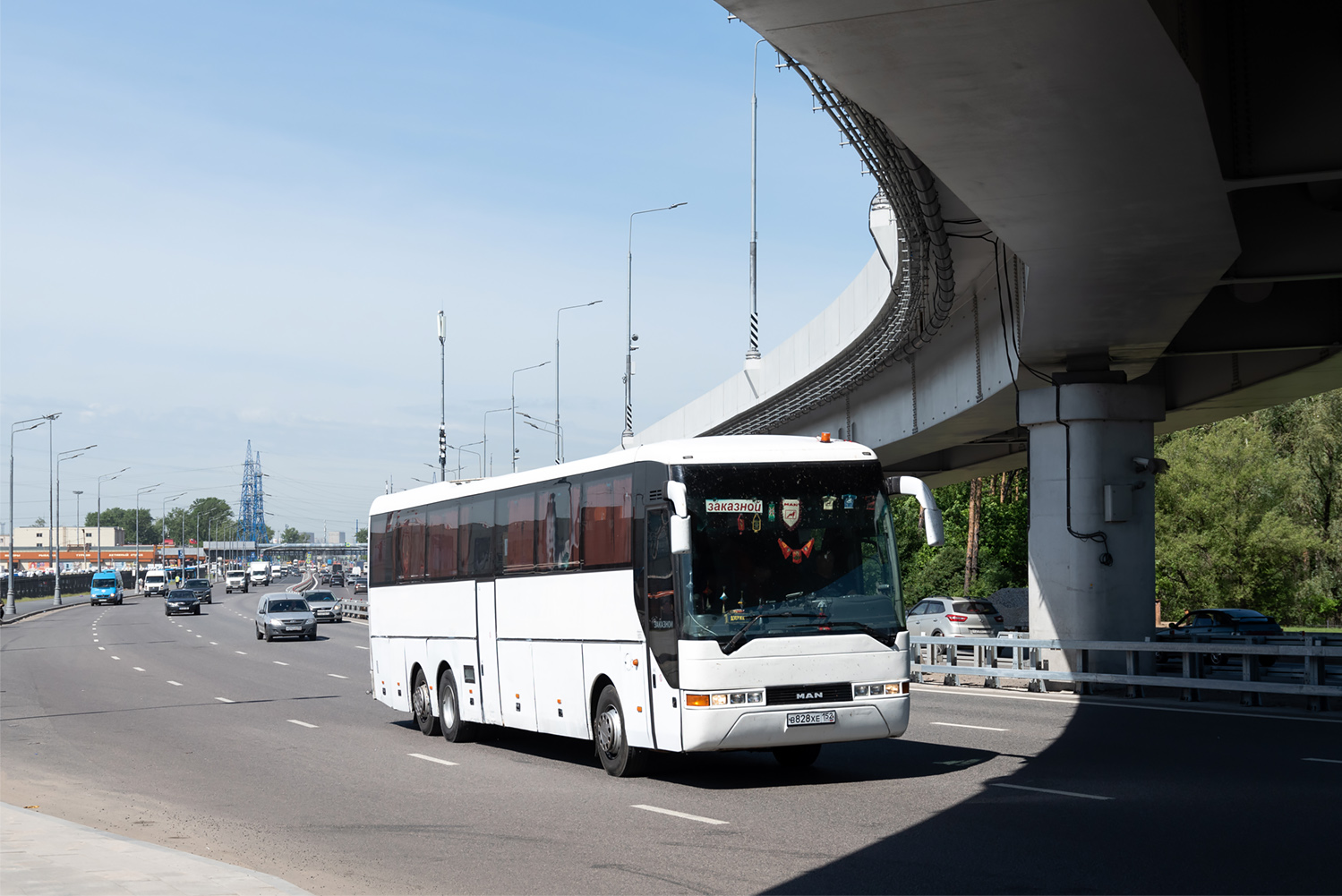 Нижегородская область, MAN A32 Lion's Top Coach RH4*3-13,7 № В 828 ХЕ 152
