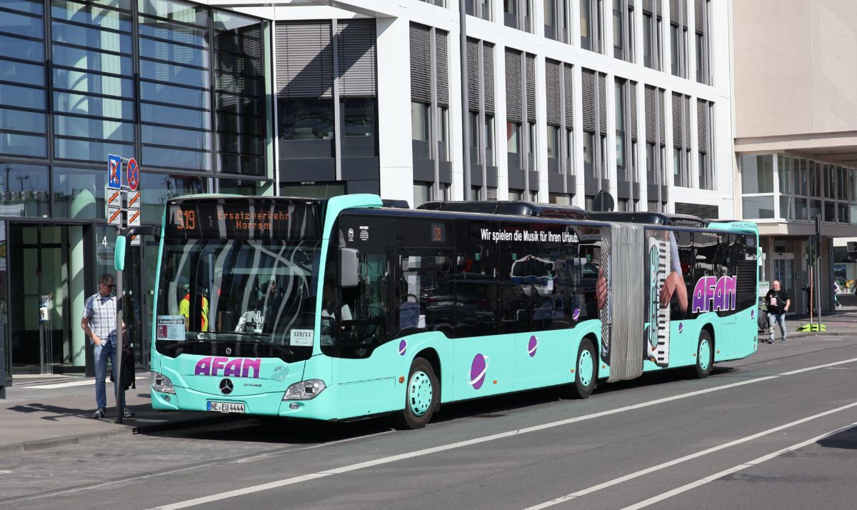 Северный Рейн-Вестфалия, Mercedes-Benz Citaro C2 G № NE-EU 4444; Северный Рейн-Вестфалия — SEV · Linker Rhein · 02.05.2025 — 19.05.2025