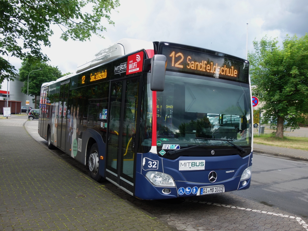 Гессен, Mercedes-Benz Citaro C2 NGT hybrid № 32
