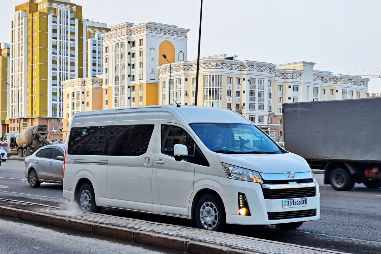 Астана, Toyota HiAce GRH322L № 331 AQB 01