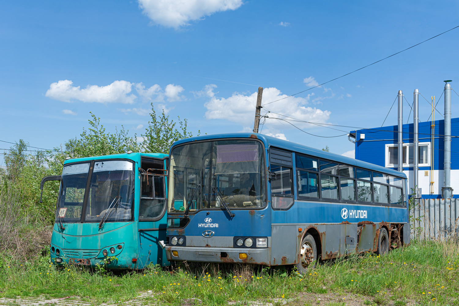 Вологодская область, Hyundai New Super AeroCity № В 303 УХ 35