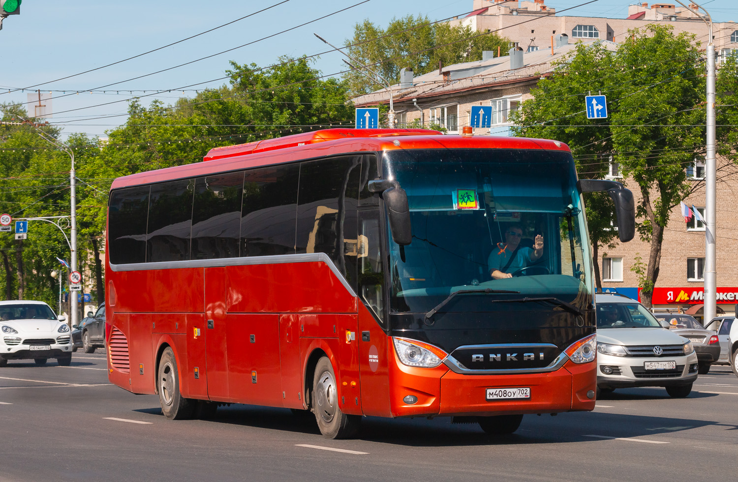 Башкортостан, Ankai A9 № М 408 ОУ 702