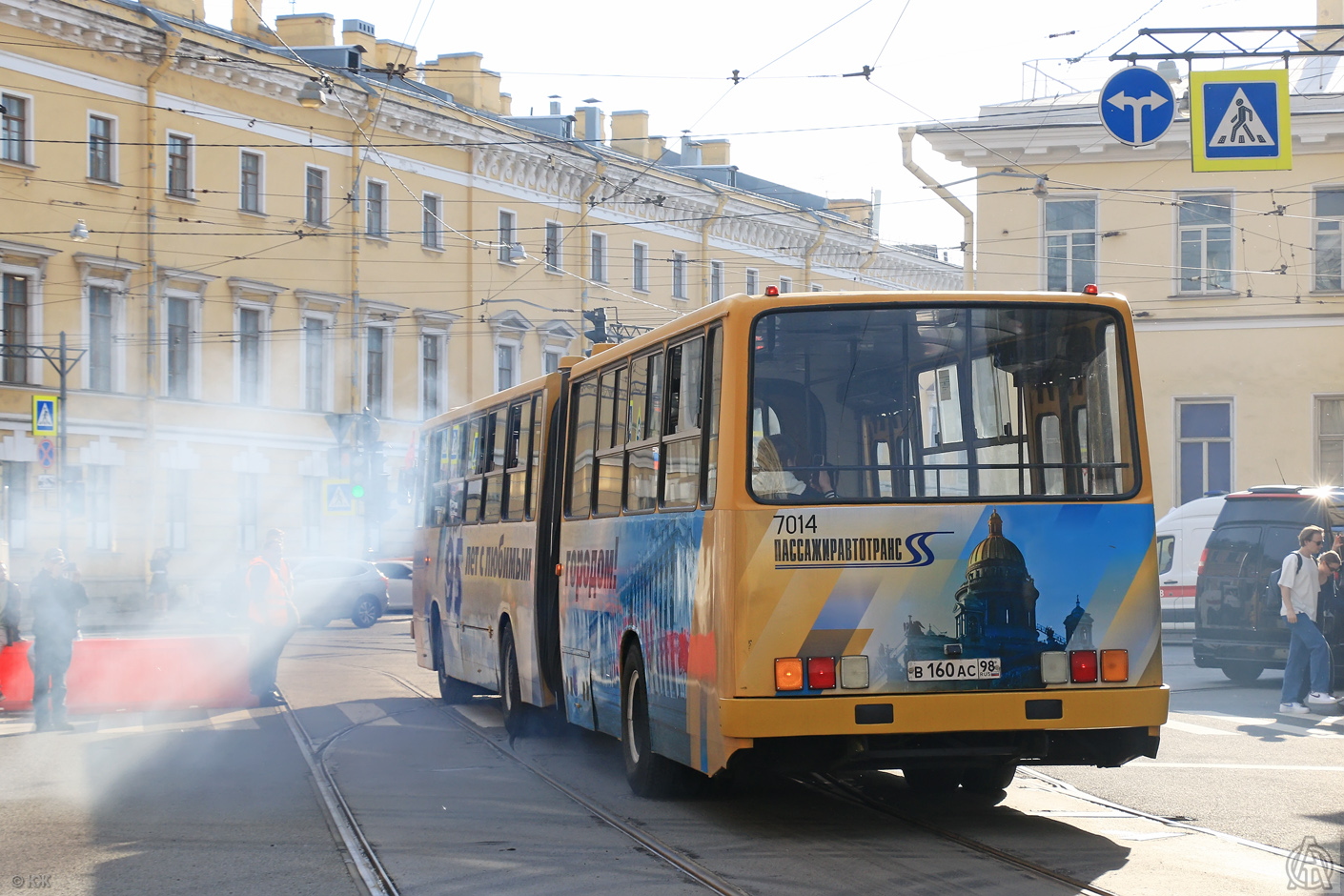 Санкт-Петербург, Ikarus 283.00 № 7014; Санкт-Петербург — VI Международный транспортный фестиваль "ТранспортФест-2025"