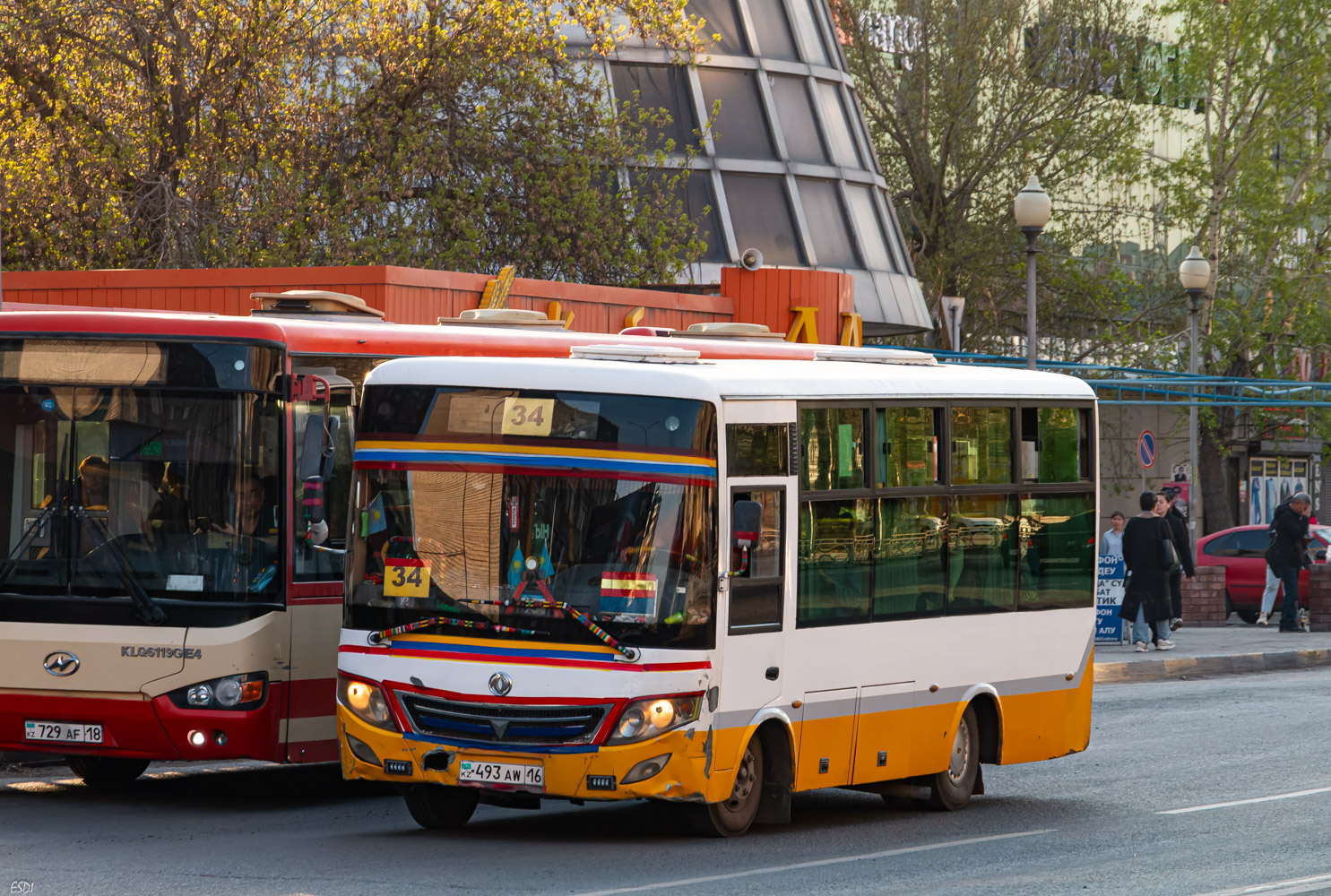 Абайская область, Dongfeng BWC6665GA5 (Qilu/СемАЗ) № 493 AW 16