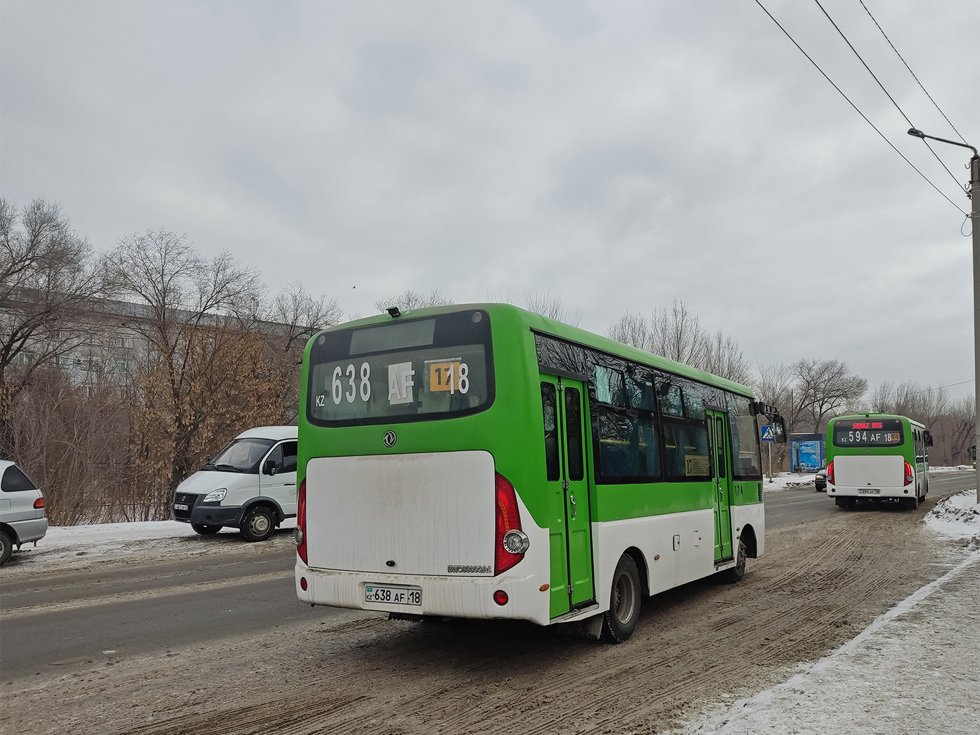 Абайская область, Dongfeng BWC6665GA5 (Qilu/СемАЗ) № 174