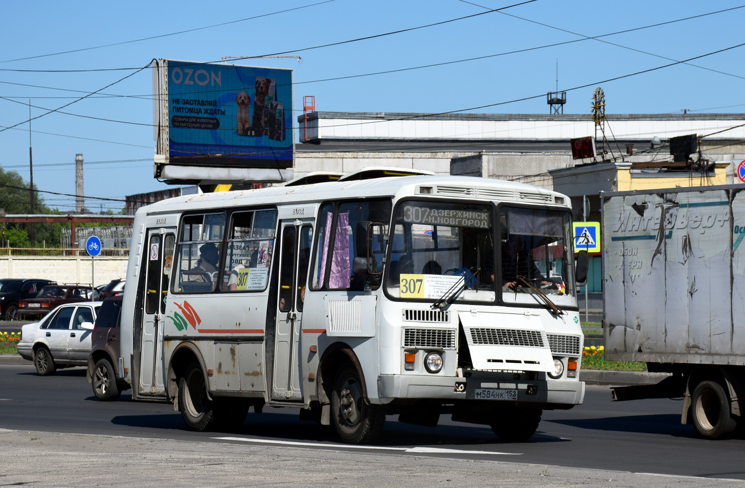 Нижегородская область, ПАЗ-32054 № М 584 НК 152