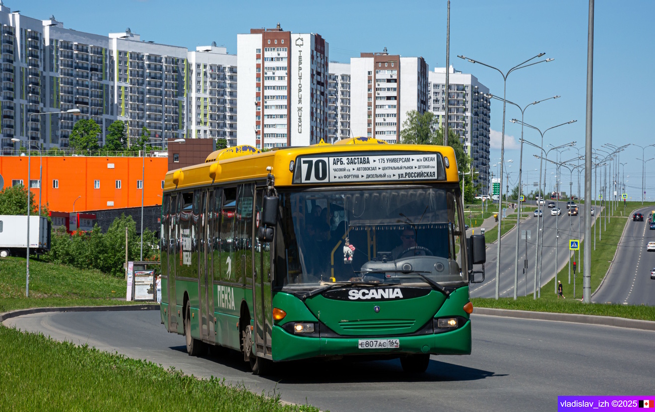 Пензенская область, Scania OmniLink I (Скания-Питер) № Е 807 АС 164