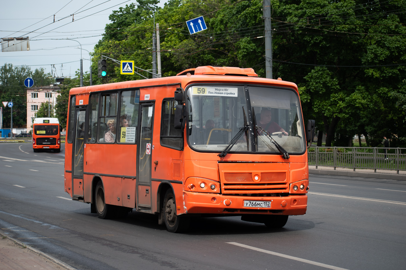 Нижегородская область, ПАЗ-320402-04 № У 766 МС 152