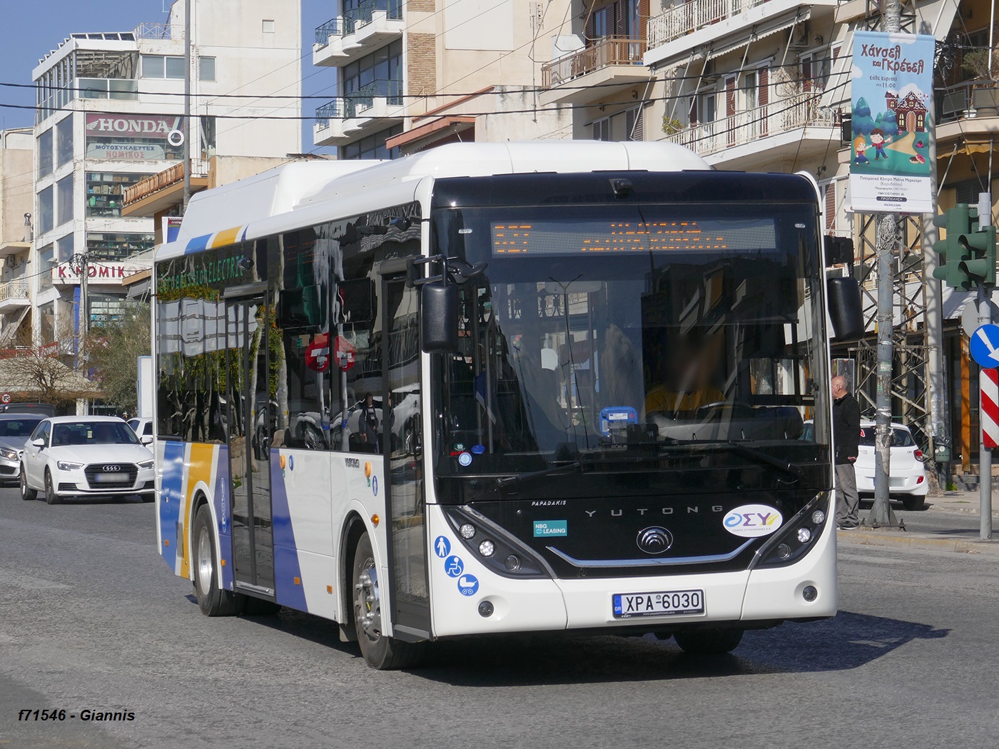 Греция, Yutong E9 (ZK6890BEVG) № 2170