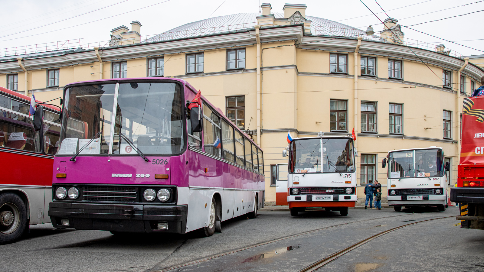 Санкт-Петербург, Ikarus 250.93 № 5026; Санкт-Петербург — VI Международный транспортный фестиваль "ТранспортФест-2025"