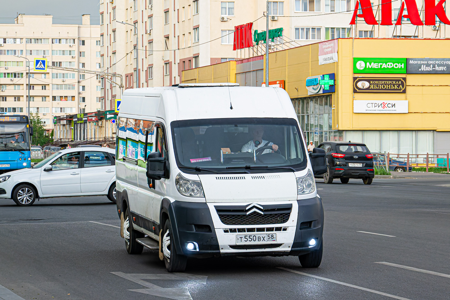 Пензенская область, Нижегородец-2227W (Citroёn Jumper) № Т 550 ВХ 58