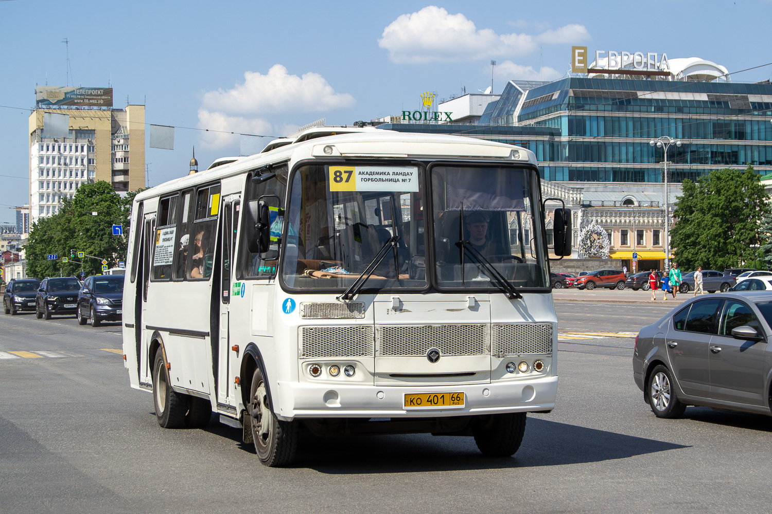 Свердловская область, ПАЗ-4234-04 № КО 401 66