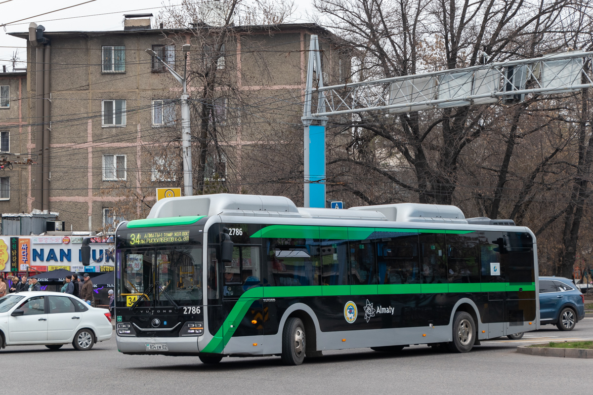 Алматы, Yutong ZK6126HG (QazTehna) № 2786
