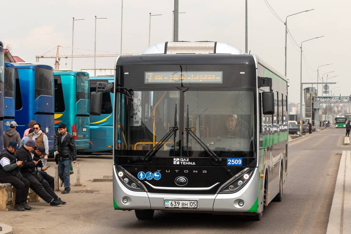 Алматинская область, Yutong ZK6890HGQ (QazTehna) № 2509