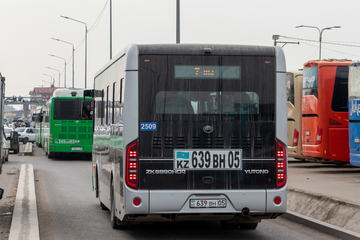 Алматинская область, Yutong ZK6890HGQ (QazTehna) № 2509