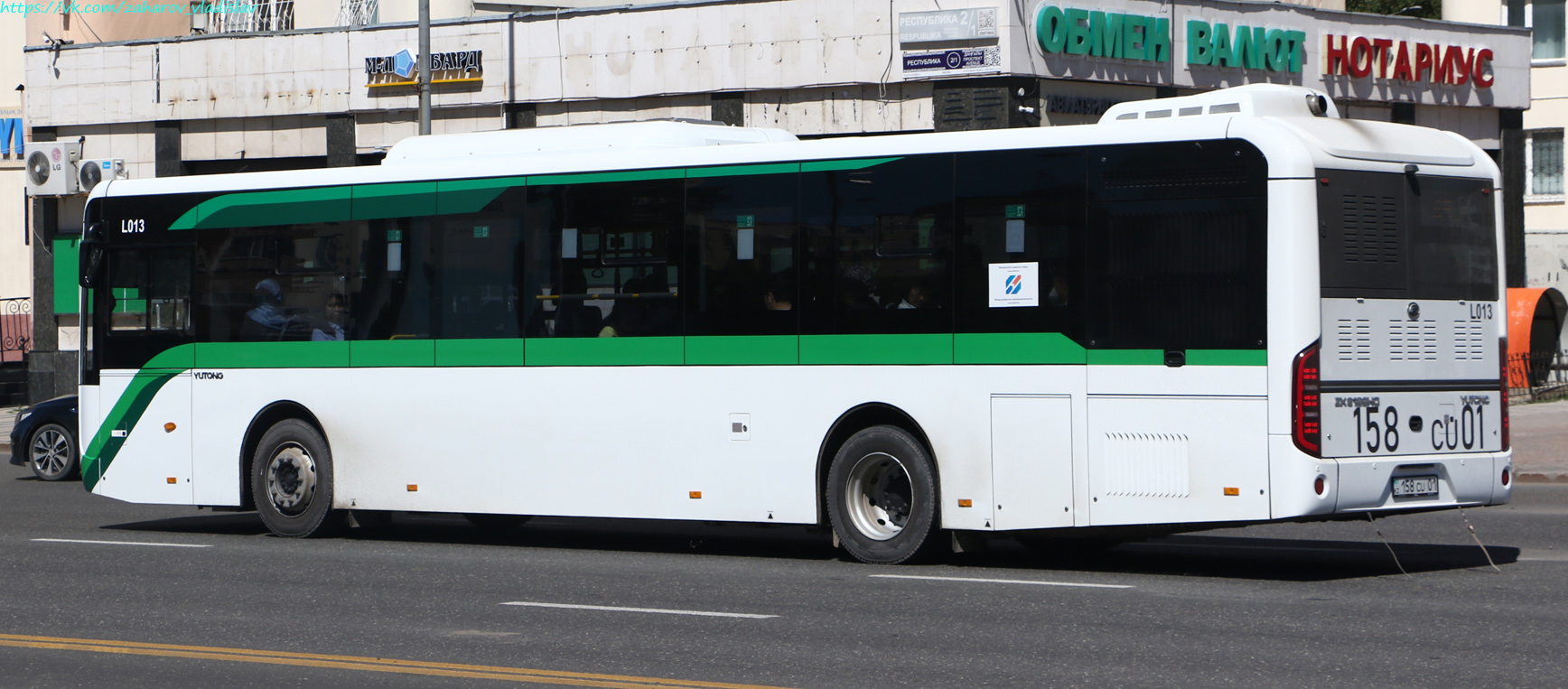 Астана, Yutong ZK6126HG (QazTehna) № L013