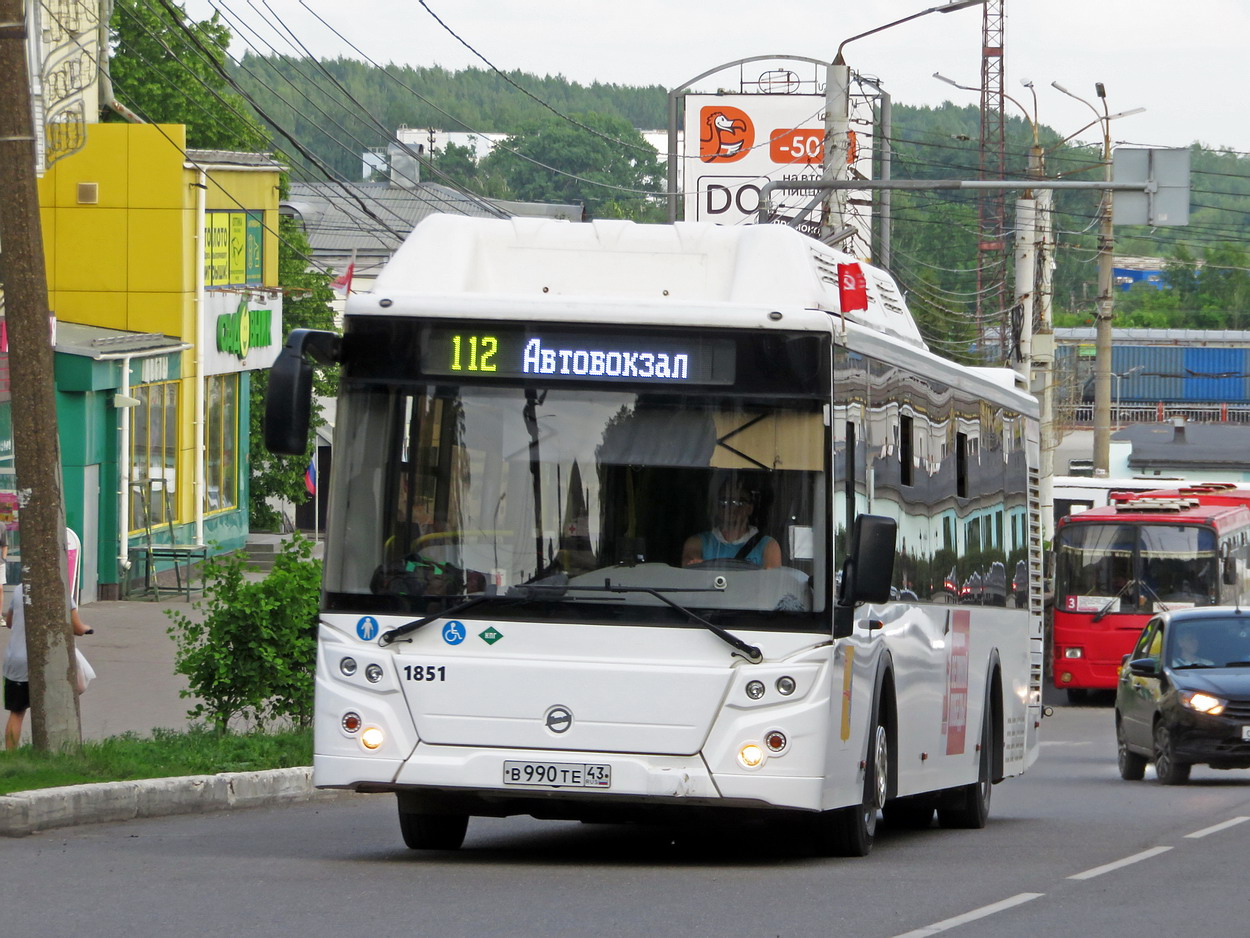 Кировская область, ЛиАЗ-5292.67 (CNG) № х851