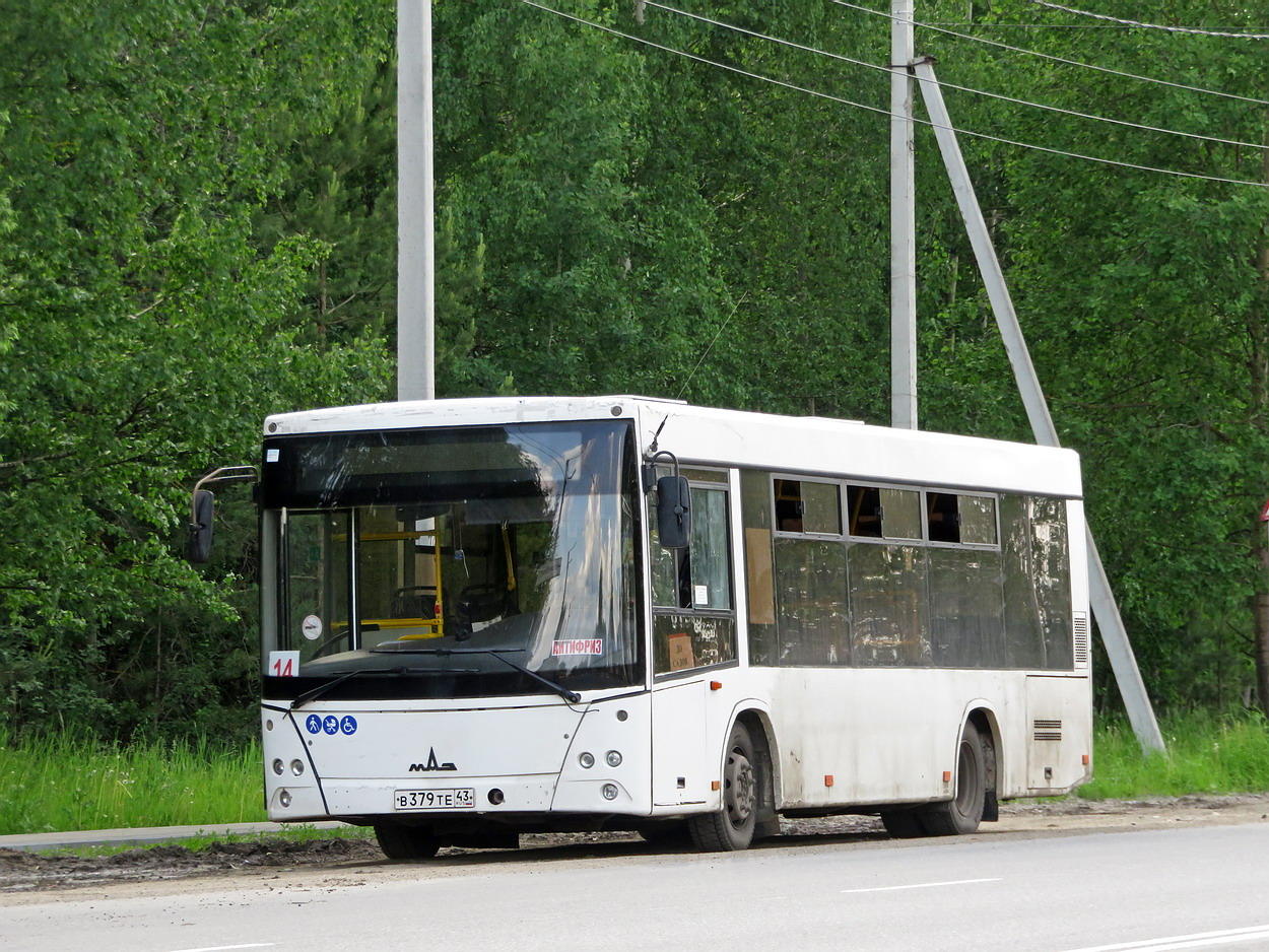 Кировская область, МАЗ-206.086 № В 379 ТЕ 43