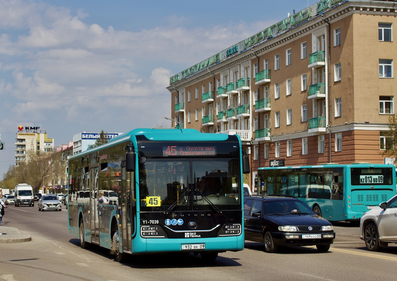 Карагандинская область, Yutong ZK6116HG (QazTehna) № Y1-7039