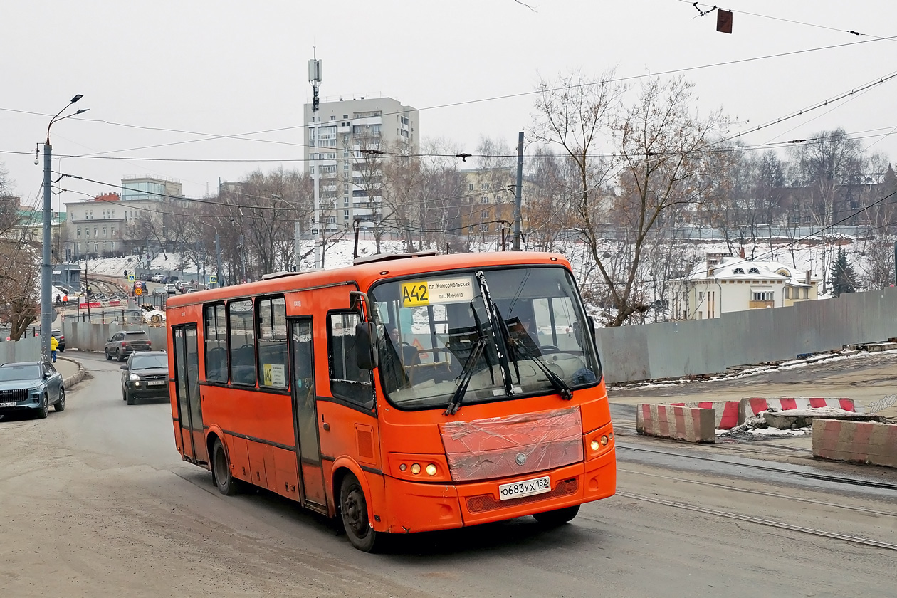 Нижегородская область, ПАЗ-320414-05 "Вектор" № О 683 УХ 152