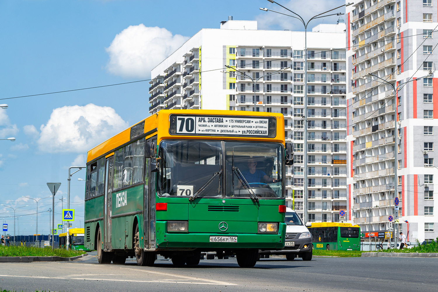 Пензенская область, Mercedes-Benz O405 № Е 656 КР 164