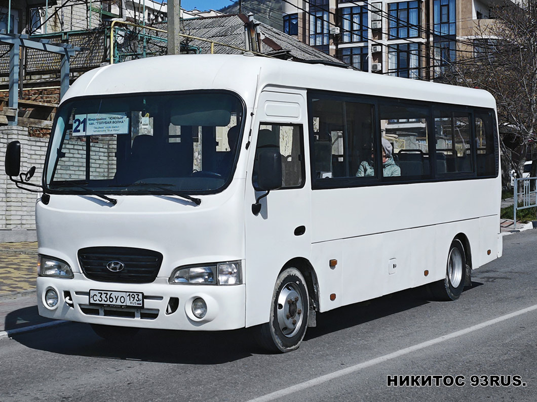 Краснодарский край, Hyundai County LWB (группа ТагАЗ) № С 336 УО 193