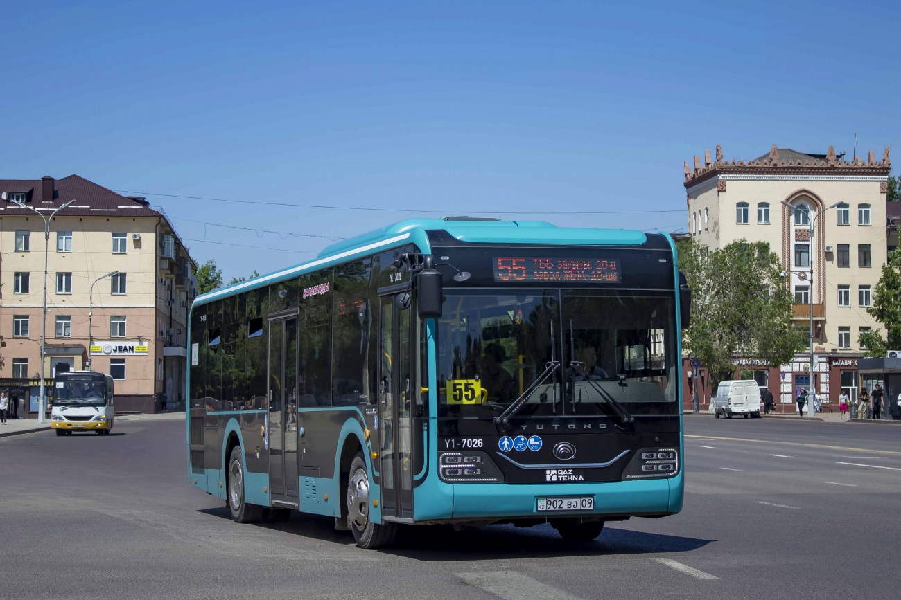 Карагандинская область, Yutong ZK6116HG (QazTehna) № Y1-7026