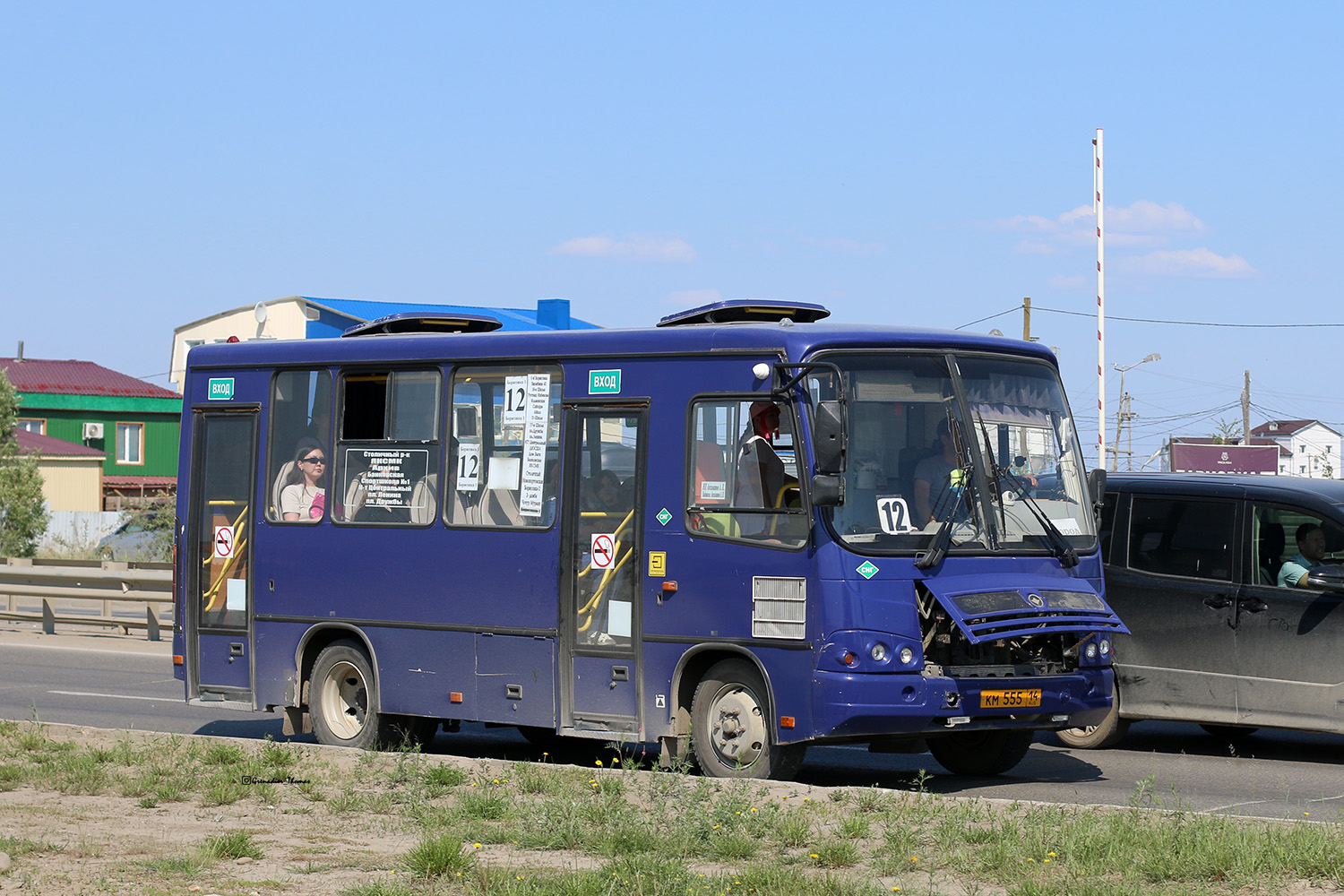 Саха (Якутия), ПАЗ-320302-08 № КМ 555 14