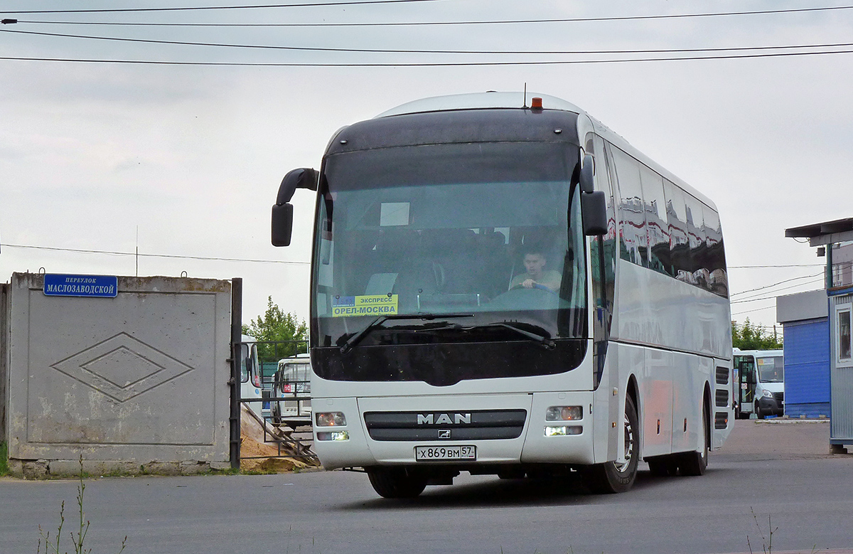 Орловская область, MAN R07 Lion's Coach RHC444 № Х 869 ВМ 57
