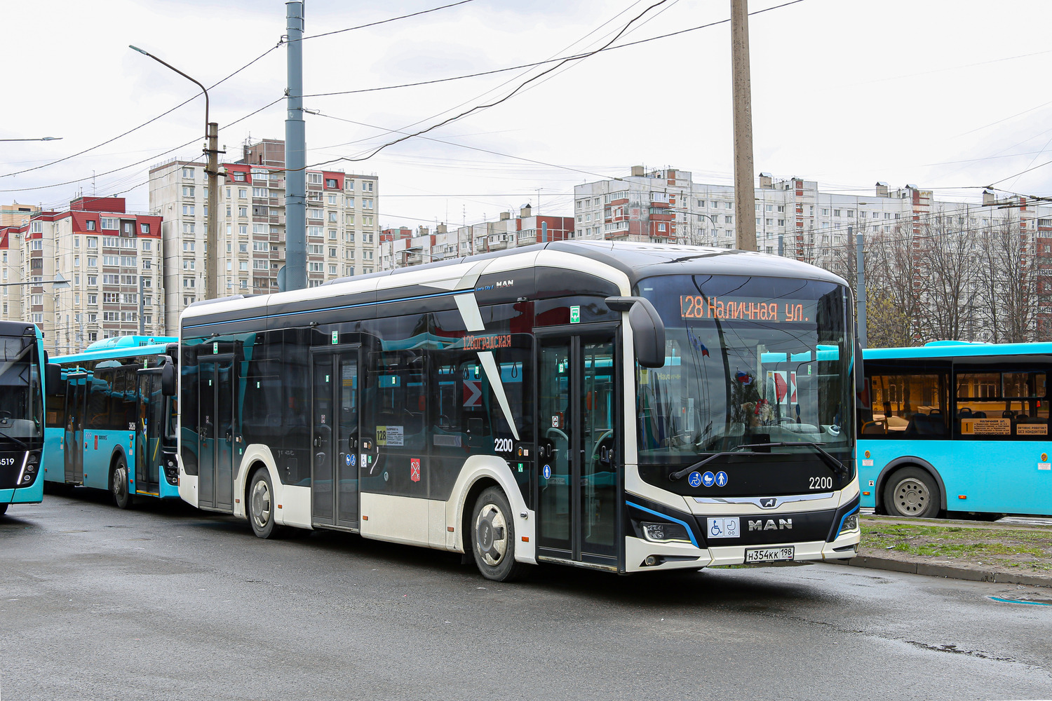 Санкт-Петербург, MAN 12C Lion's City 12 E NL367 № 2200