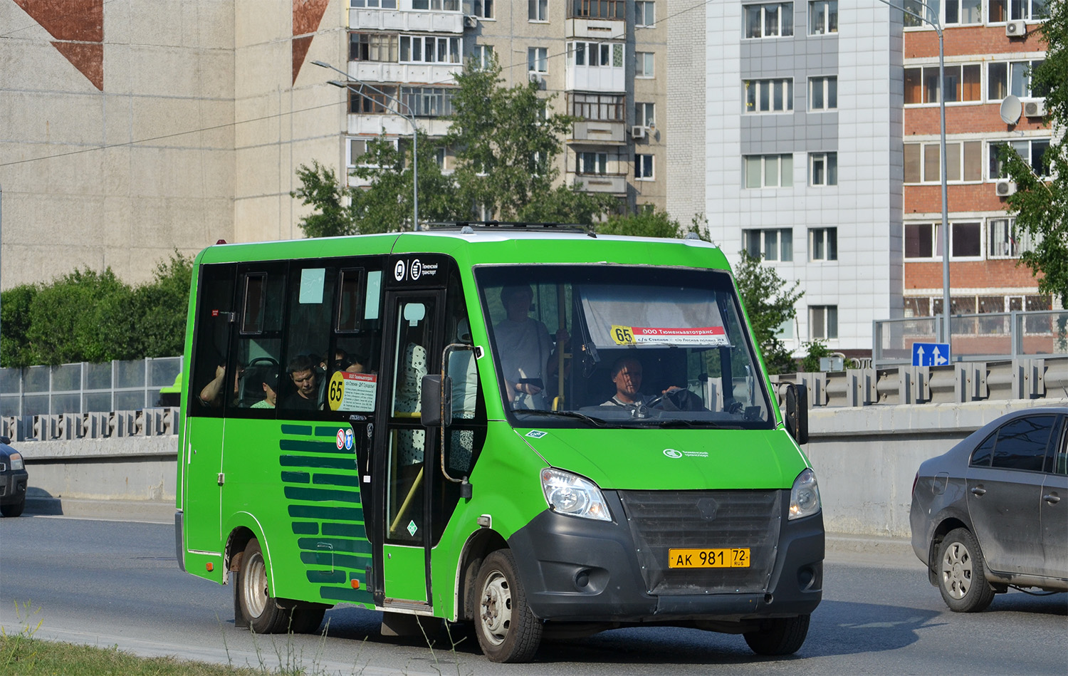 Тюменская область, ГАЗ-A64R45 Next № АК 981 72