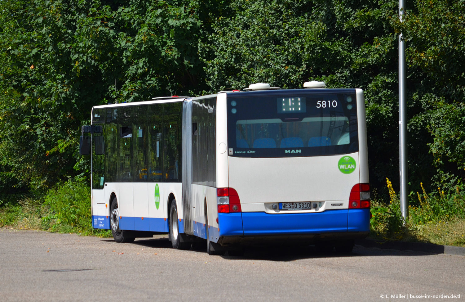 Северный Рейн-Вестфалия, MAN A40 Lion's City GL NG323 № 5810