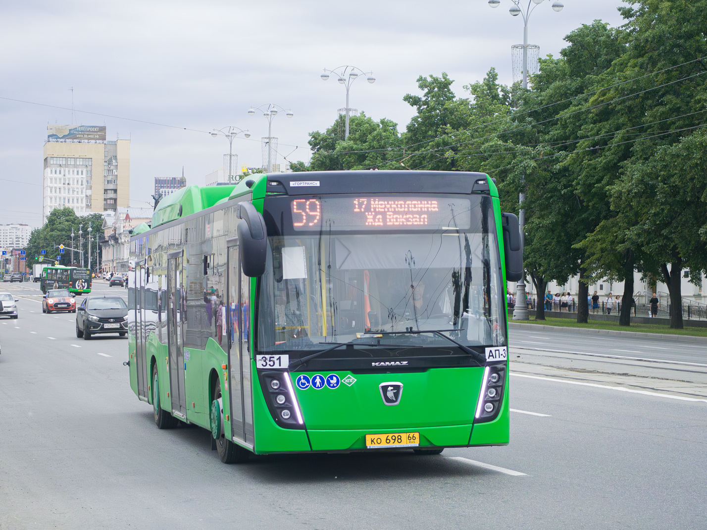 Свердловская область, НефАЗ-5299-40-57 (CNG) № 351