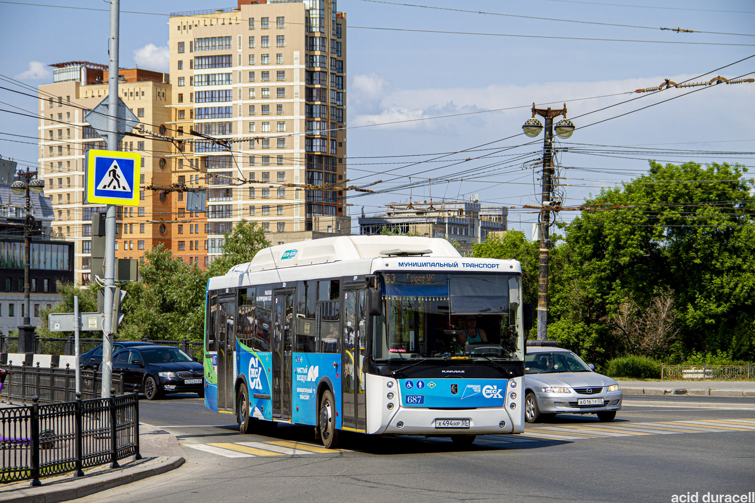 Omsk region, NefAZ-5299-30-56 # 687