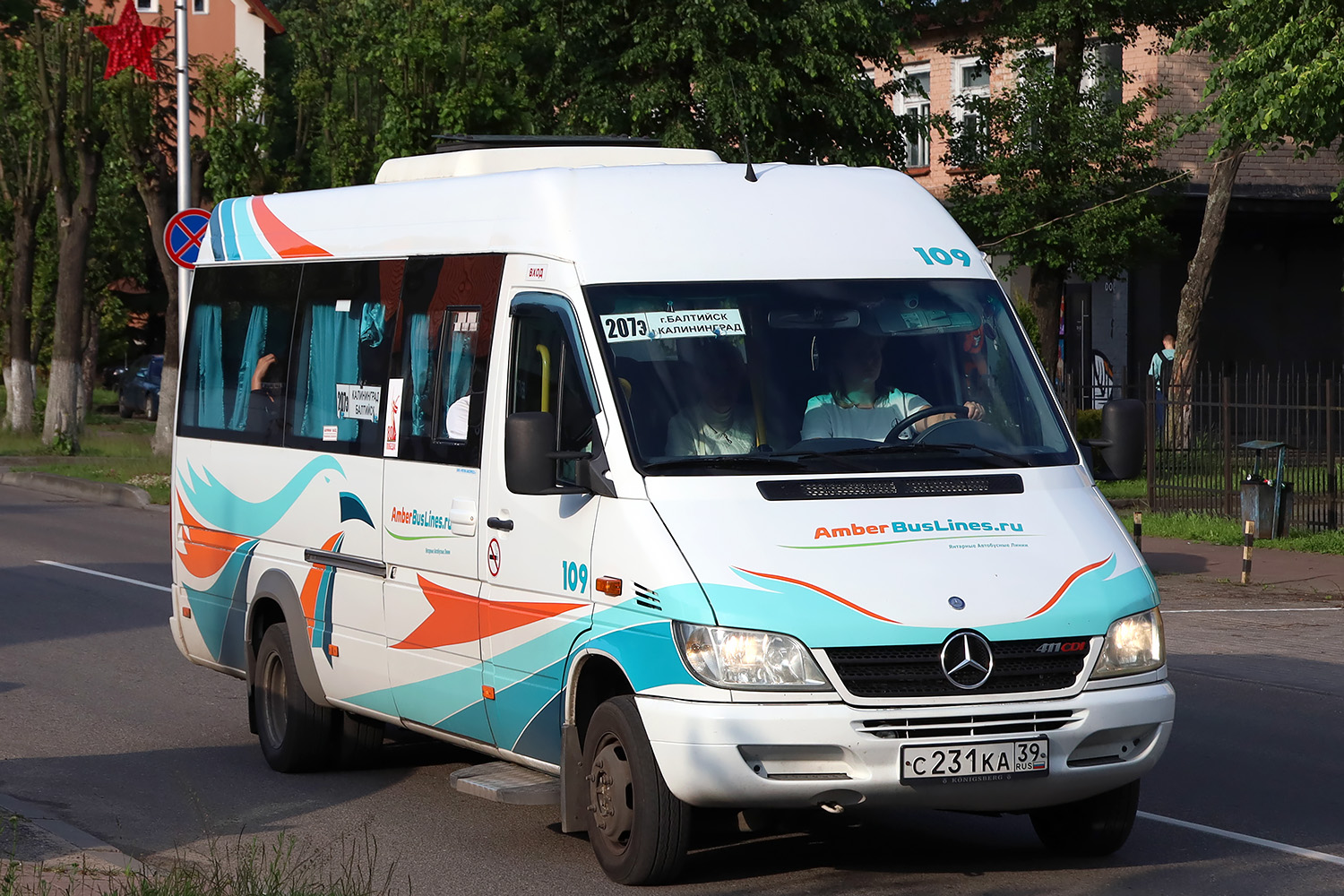 Калининградская область, Луидор-223206 (MB Sprinter Classic) № 109