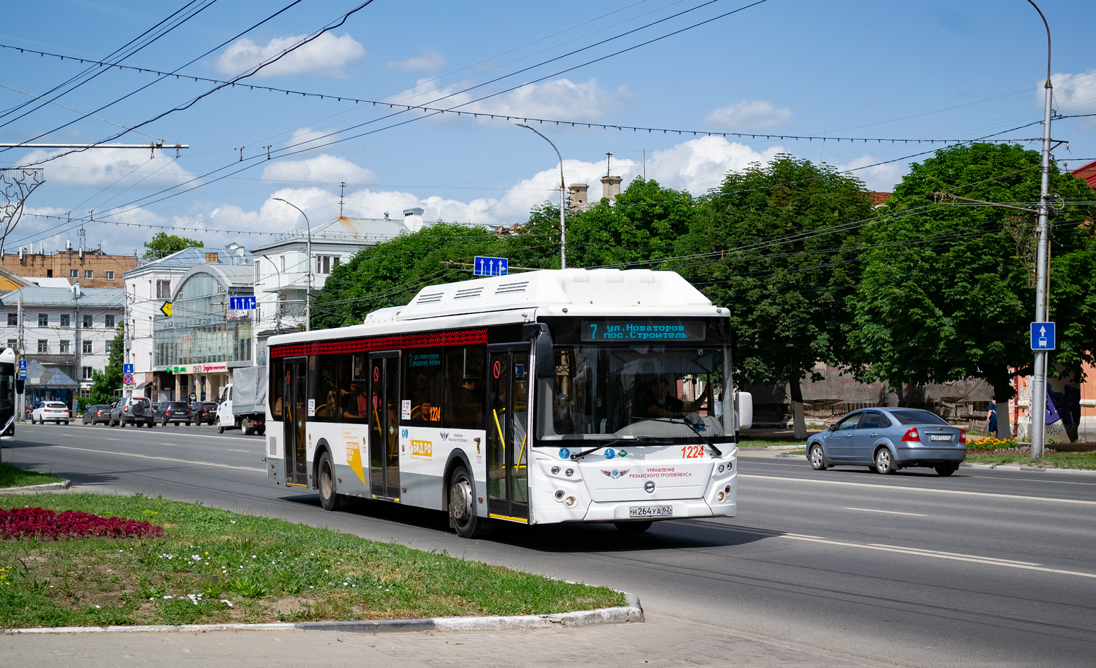 Рязанская область, ЛиАЗ-5292.67 (CNG) № 1224