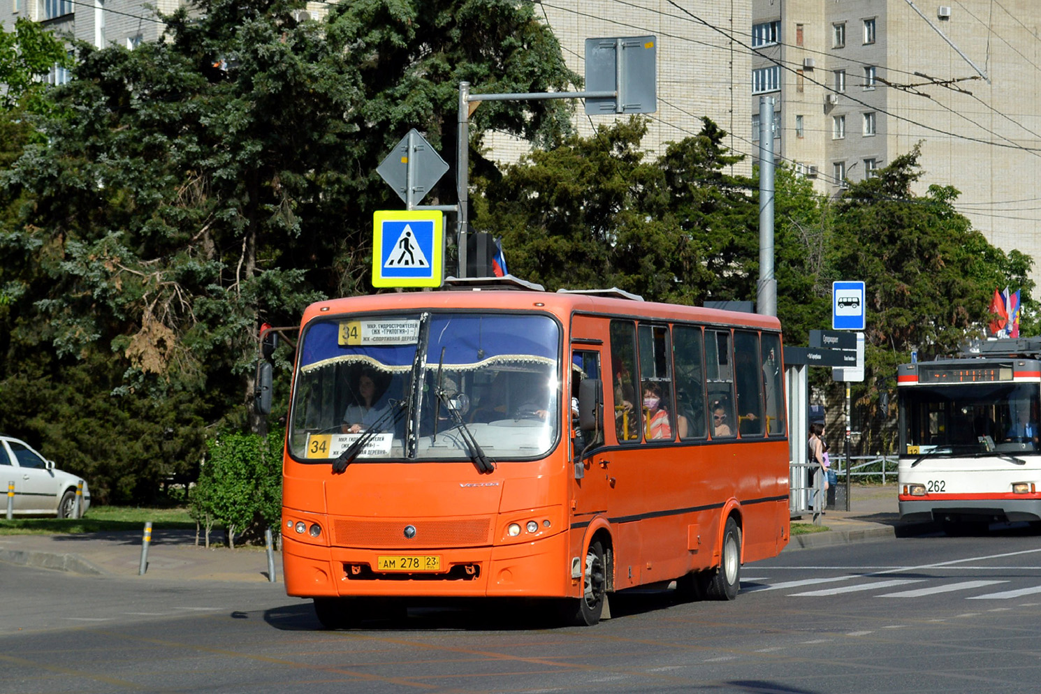 Краснодарский край, ПАЗ-320414-05 "Вектор" (1-2) № АМ 278 23