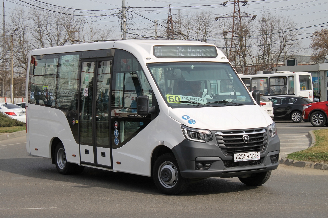 Краснодарский край, ГАЗ-A68R52 City № У 255 ВА 323