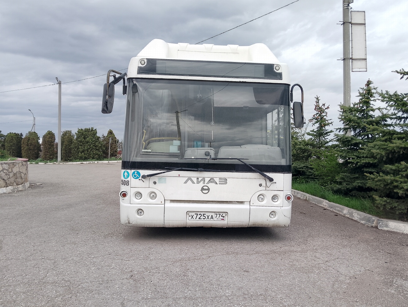 Челябинская область, ЛиАЗ-5292.67 (CNG) № Х 725 ХА 774