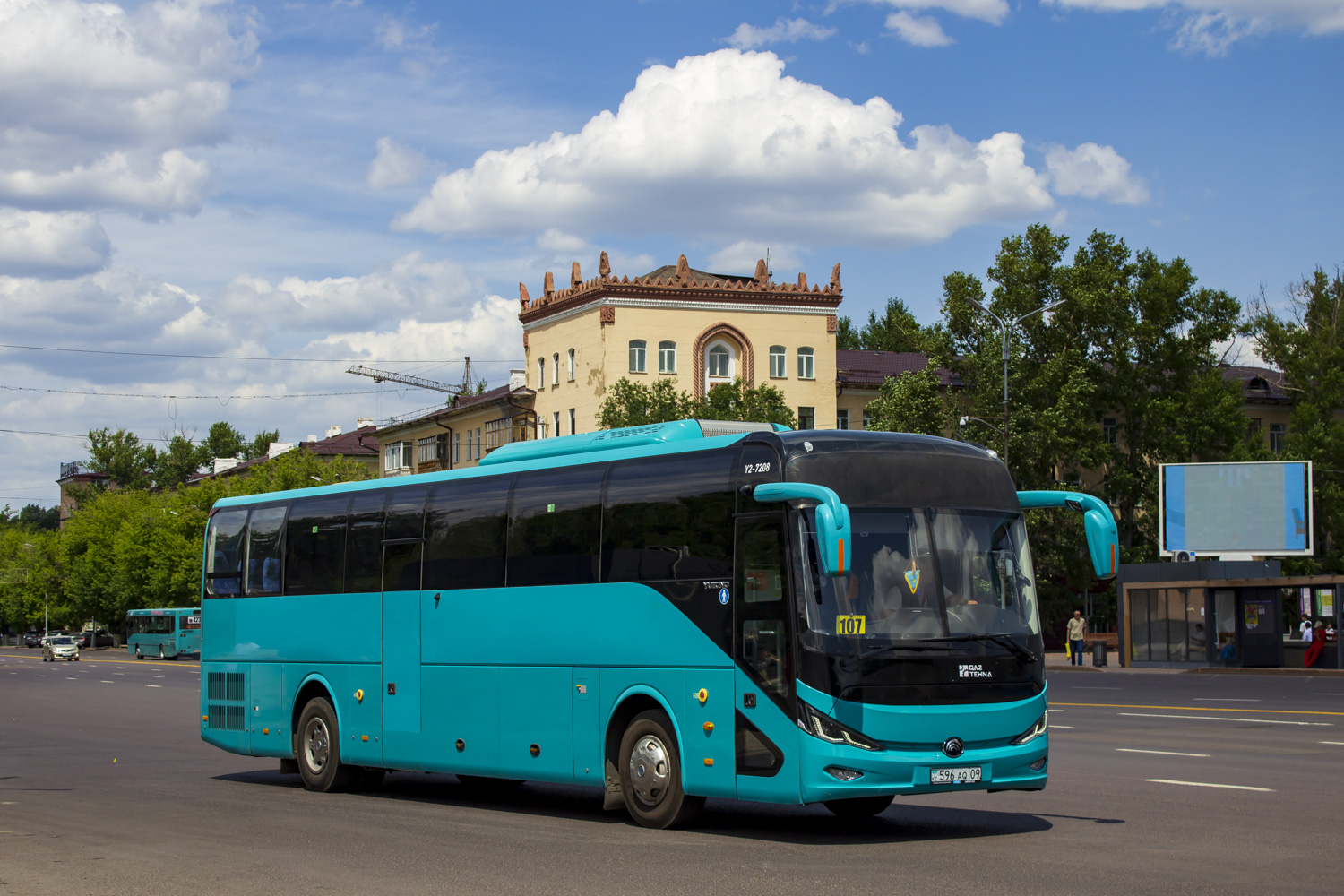 Карагандинская область, Yutong C12 (ZK6127HQ, QazTehna) № Y2-7208