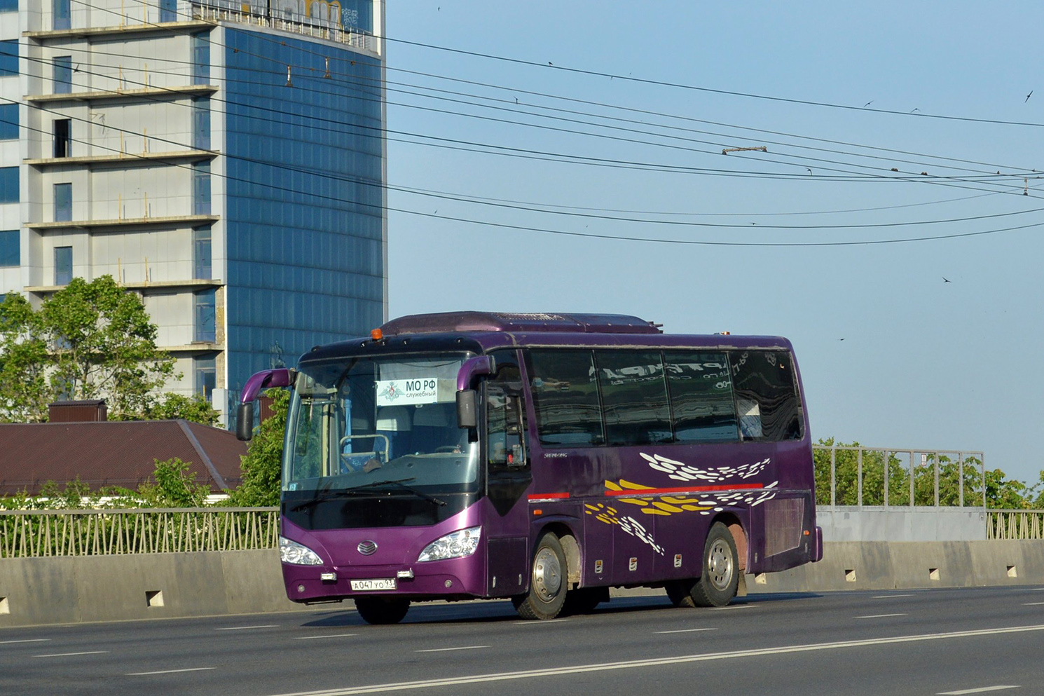 Краснодарский край, Sunlong SLK6798F1A № А 047 УО 93